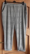 Spodnie damskie H&M XL cygaretki kratka bez zapiec