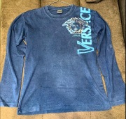 Jedyna Okazja Na Prestiżową Oryginalną Włoską Bluzę Marki „VERSACE” r. M/L