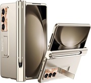 Etui z rysikiem do Samsung Z Fold 5 złote