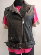 Kamizelka eco skóra