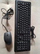 KLAWIATURA I MYSZ CICHY ZESTAW PRZEWODOWY BIUROWY Opis 