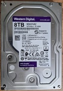 Dysk 3,5" WD Purple 8TB 256MB SATA III - S.M.A.R.T. na zdjęciach