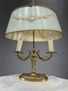 Lampa nocna w stylu Ludwik XV Francja około 1930 roku