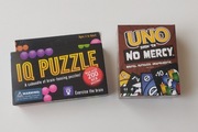 UNO No Mercy IQ Puzzle Zestaw Gier Planszowych Logicznych 