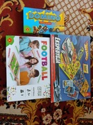 Gra planszowa eko Football + domino samochody + Ekspedycja Hot wheels 4+ 