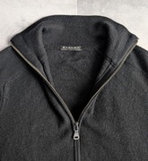 Sisley - UC of Benetton sweter rozpinany ze stójką golf kardigan Wełna r. S