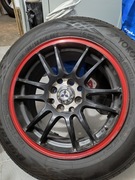 Alufelgi Dacia Honda 4x100 opony yokohama bluearth gt 185/65r15 komplet