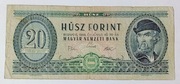 Banknoty 20, 50, 100 forintów Węgry Socjalistyczne