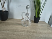 Elegancka karafka / dzbanek kryształowy z korkiem – stylowa dekoracja