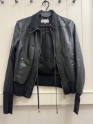 Kurtka z jagnięcej skóry nappa Patrizia Pepe