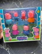 Zestaw figurek świnka peppa mama tata babcia dziadek świnka