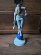 Stara figurka Rosenthala Fortuna 1940 rok projekt Ernest Wenck