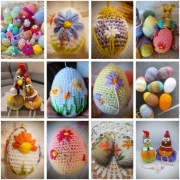 Szydełkowe świąteczne ozdoby handmade 