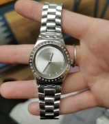 Zegarek swatch irony medium srebrny stal chirurgiczna cyrkonie svarowski 