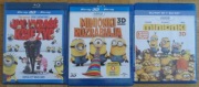 Minionki 3 części płyty Blu-ray 