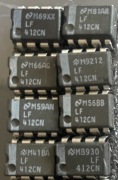 LF412CN JFET input dual op. amp. 4MHz  NATIONAL SEMICONDUCTOR