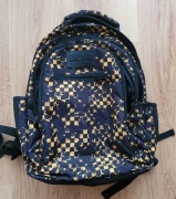 Plecak BackUp kratka pomarańczowa