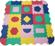 Mata edukacyjna piankowa puzzle 120 x 120 cm