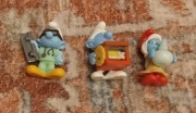 Figurki Smerfy 3 sztuki