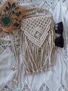 Etui na Telefon z Makramy/Mała torebka – Handmade w stylu boho