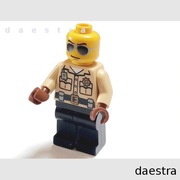 LEGO 970c00 973pb0717c01 3626pb0468 FIGURKA col022, Seria2 Policjant 