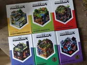 Kolekcja oryginalnych poradników Minecraft, stan idealny
