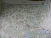 Mapa topograficzna 1:50 000 N-33-139-B Lubrza 