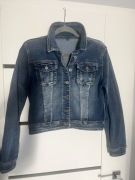 Włoska, damska kurtka jeansowa