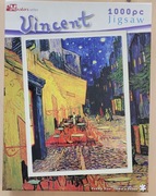 Puzzle 1000 Masters Series - Vincent van Gogh Cafe Terrace at Night
