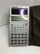 kalkulator sharp el - 515 zabytkowy vintage solar cell scientific japa 