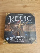 Relic Komanty Terry dodatek do gry planszowej. Biały kruk w folii!