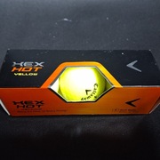 Piłeczki golfowe Hex HOT - żółte 