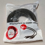 Kabel Display Port - HDMI CC-DP-HDMI-10M - 10 metrów