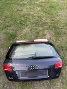 Klapa bagażnika z szybą lift Audi A3 8P czarna