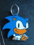 Breloczki sonic szybki jak błyskawica