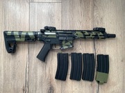 Replika ASG M4 AR Double Eagle M904E + 4 magazynki