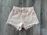 Krótkie spodenki szorty Levis 501 W24 Zapinane na guziki
