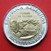 1 Peso 2010  r -   Argentyna  Pucara de Tilcara