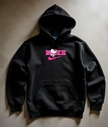Męska Czarna Bluza M Hello Kitty x Nike Custom