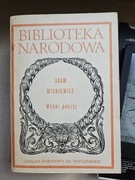 Wybór poezji Adam Mickiewicz