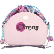 Turkusowy organizer worek do Obag MOON LIGHT orient róż fiolet komin OMAY