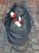 Przedłużacz siłowy gumowy 50 m 4*2,5 mm2 CEE 32A 400V 5P 6h IP44
