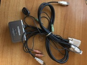 EDiMAX EK-2U2CA_ 2 portowy przełącznik USB KVM Switch