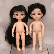Zestaw 2 lalek lalka skala 1/8 16cm ruchome stawy