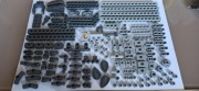 LEGO Technic szare klocki 