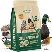 Suszone mączniki, karma dla ptaków, gadów, gryzoni, bez GMO, 1,6 kg 