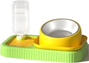 4w1 Ergonomiczny zestaw misek dla kota z automatycznym podajnikiem wody