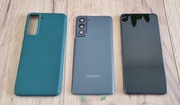 Samsung S21 wyświetlacz klapka etui szara ramka