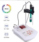 2 w 1 Tester PH/Temp PH Analizator jakości wody Miernik kwasowości 