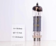 Lampa elektronowa NOS EL84 RTF. 100% emisji